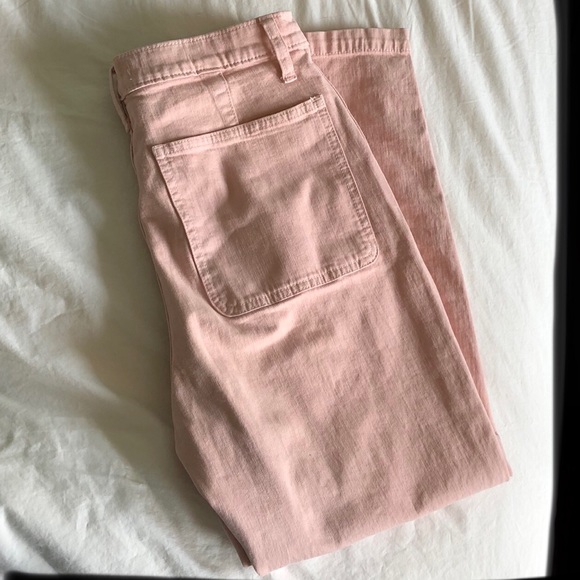 Madewell Classic Straight Pants in wisteria dove 28 - Picture 6 of 10